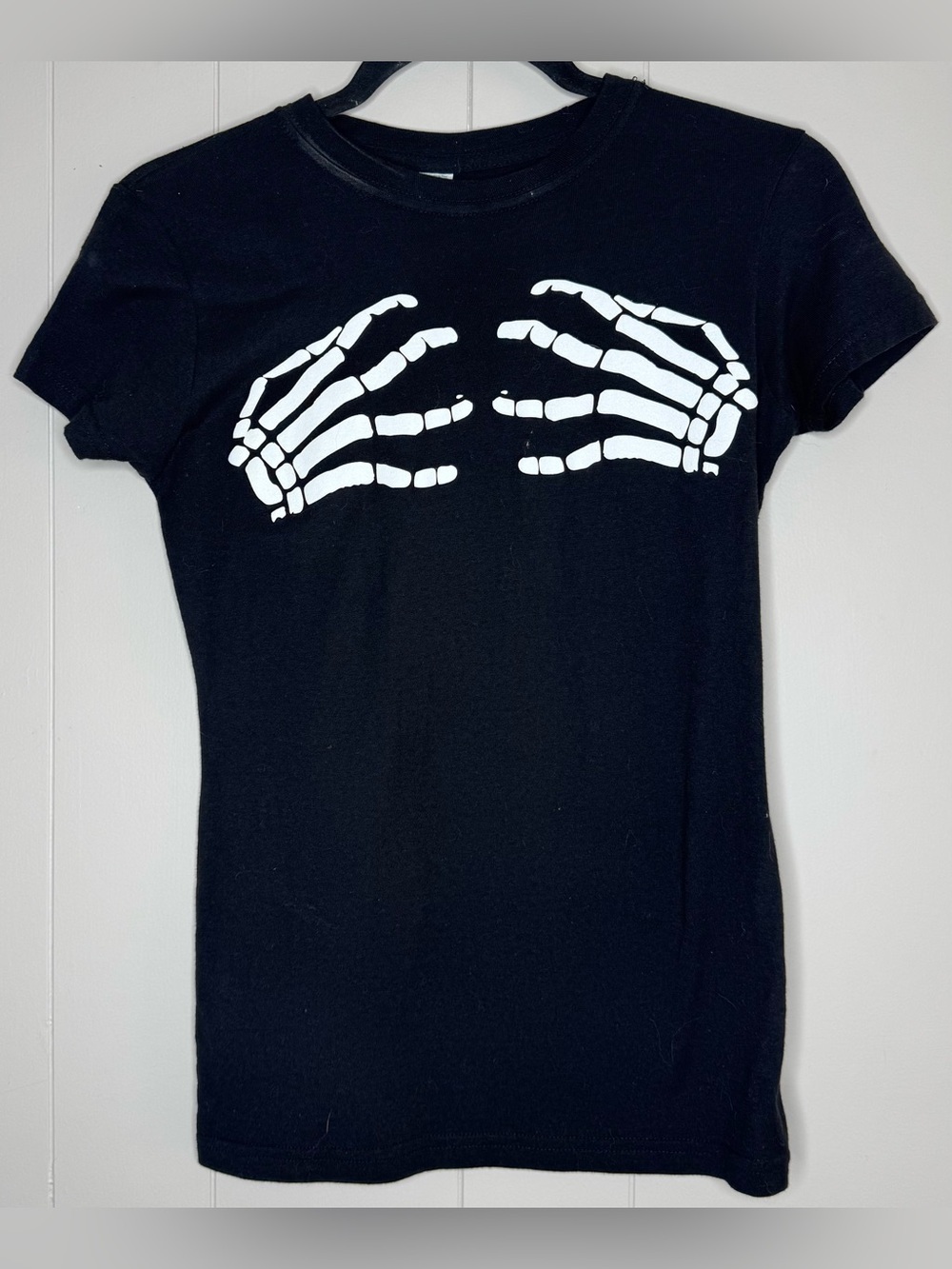 Misfits Skeleton Hands 2014 Band Tee Womens XS